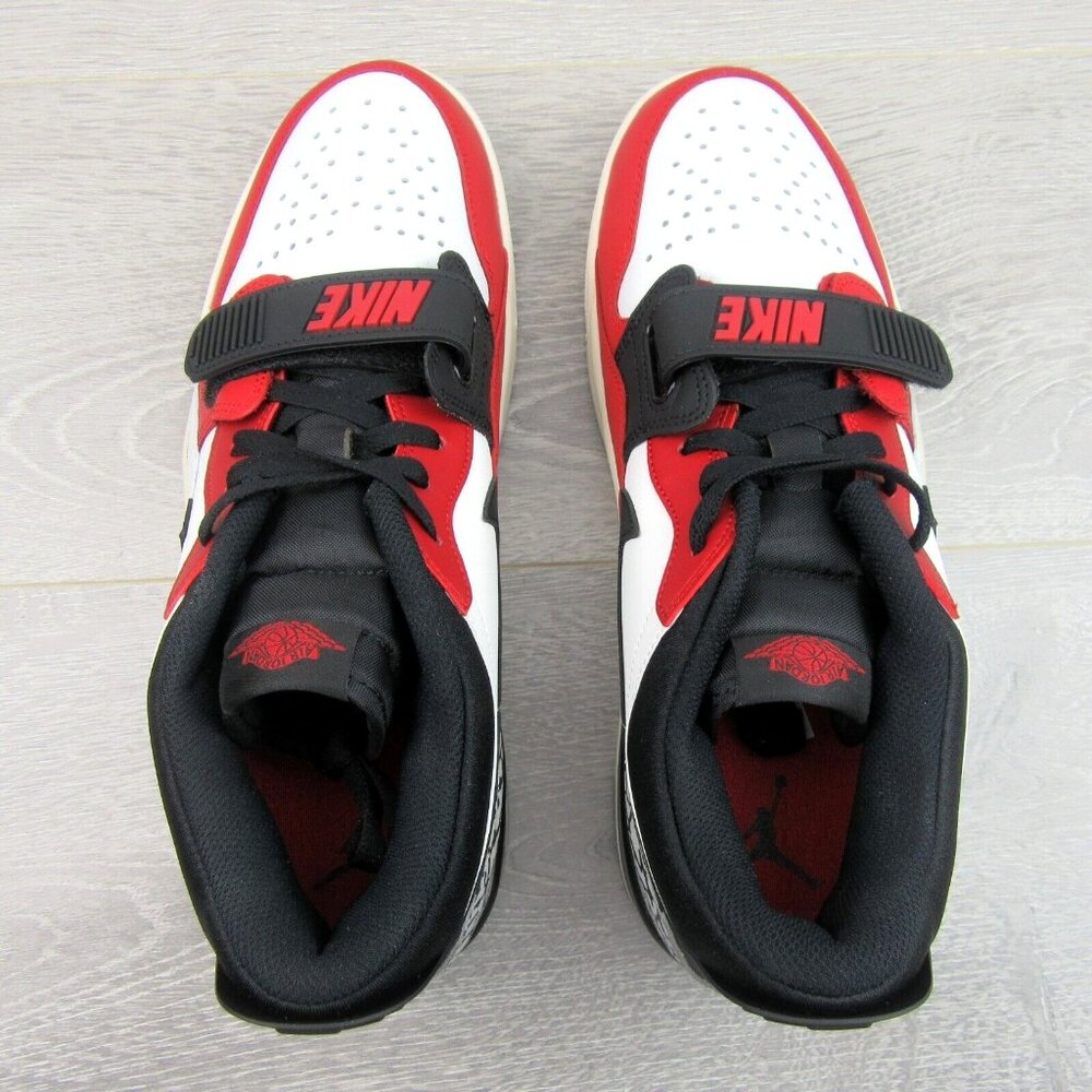 Air Jordan Legacy 312 Low Sneakers Men's Size 13 Black White Red NEW - Picture 10 of 15